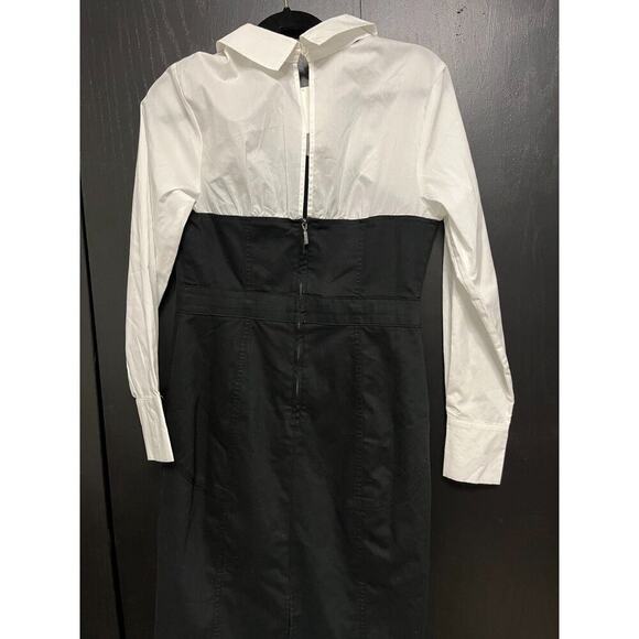 Cato Black & White Shirt Dress, | MSRP $65 - Picture 4 of 9
